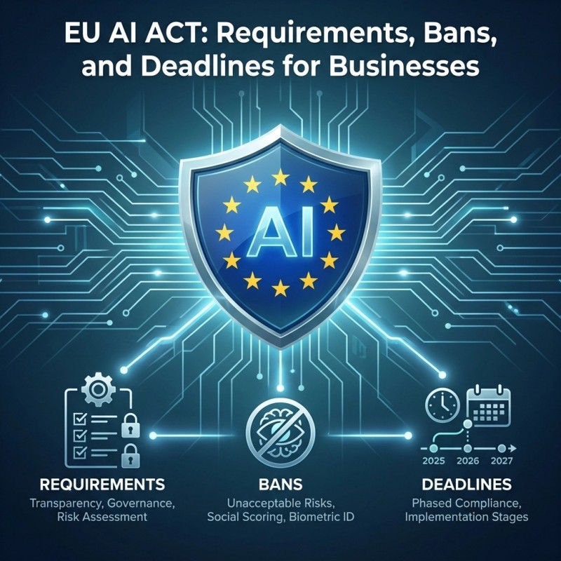 AI Act в ЕС: Изисквания, забрани и срокове за бизнеса